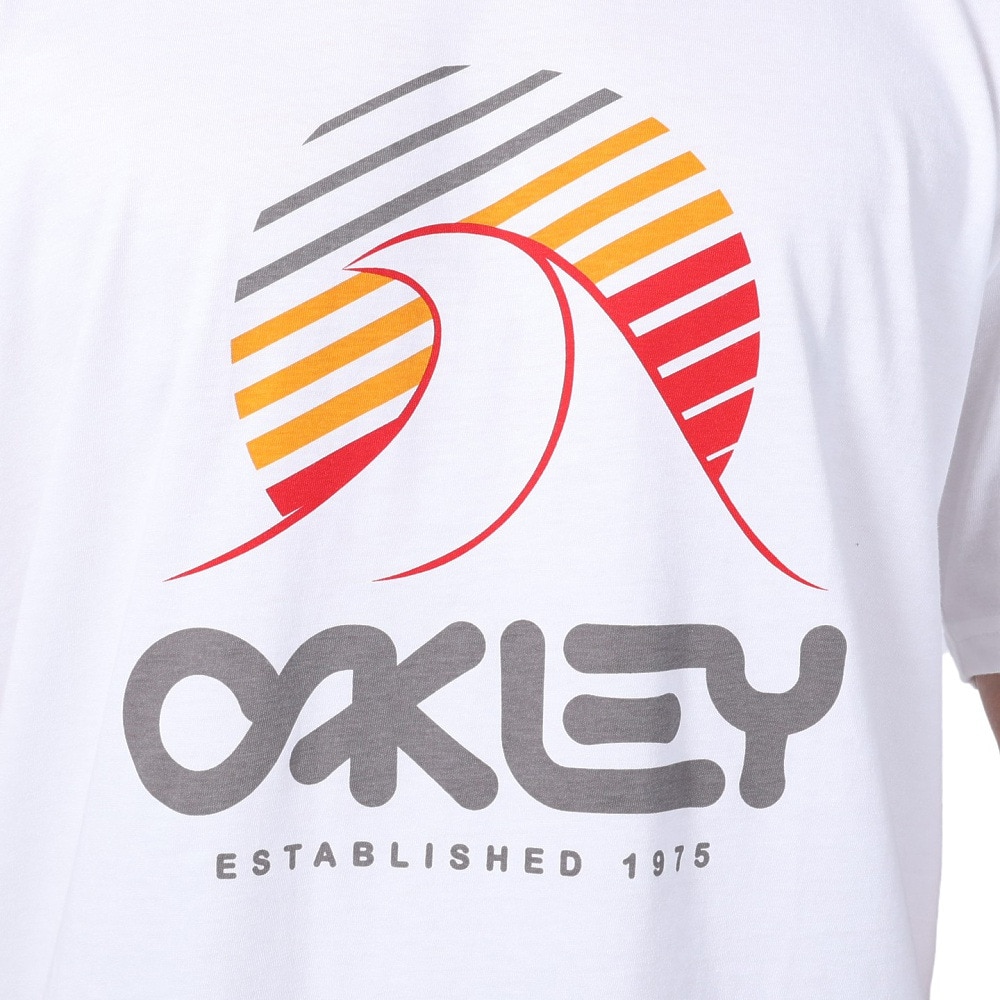 オークリー（OAKLEY）（メンズ）Tシャツ メンズ One Wave B1B FOA404436-100