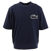 ラコステ（LACOSTE）（メンズ）半袖Tシャツ メンズ オーバーサイズクロックエンブレム SH058LJ-99-166