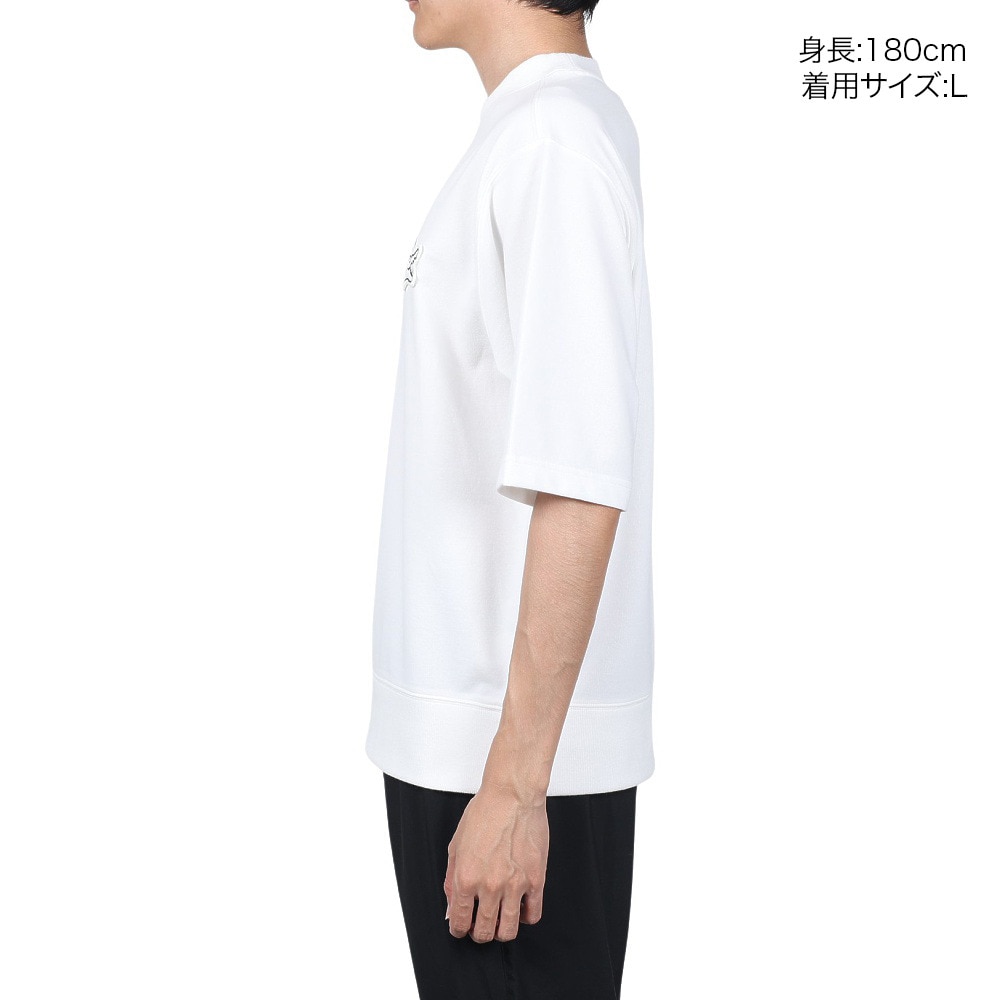 ラコステ（LACOSTE）（メンズ）半袖Tシャツ メンズ オーバーサイズクロックエンブレム SH058LJ-99-70V