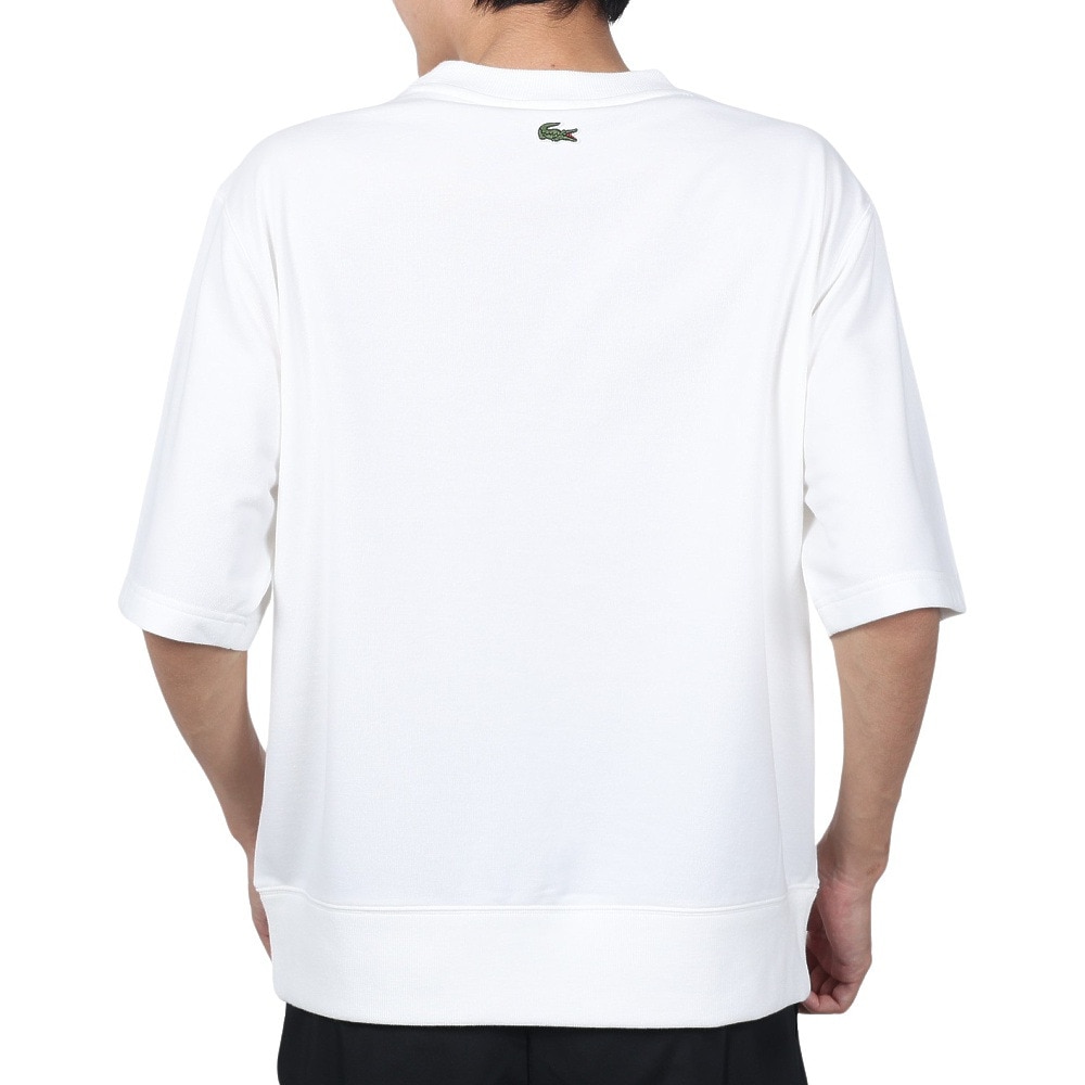 ラコステ（LACOSTE）（メンズ）半袖Tシャツ メンズ オーバーサイズクロックエンブレム SH058LJ-99-70V