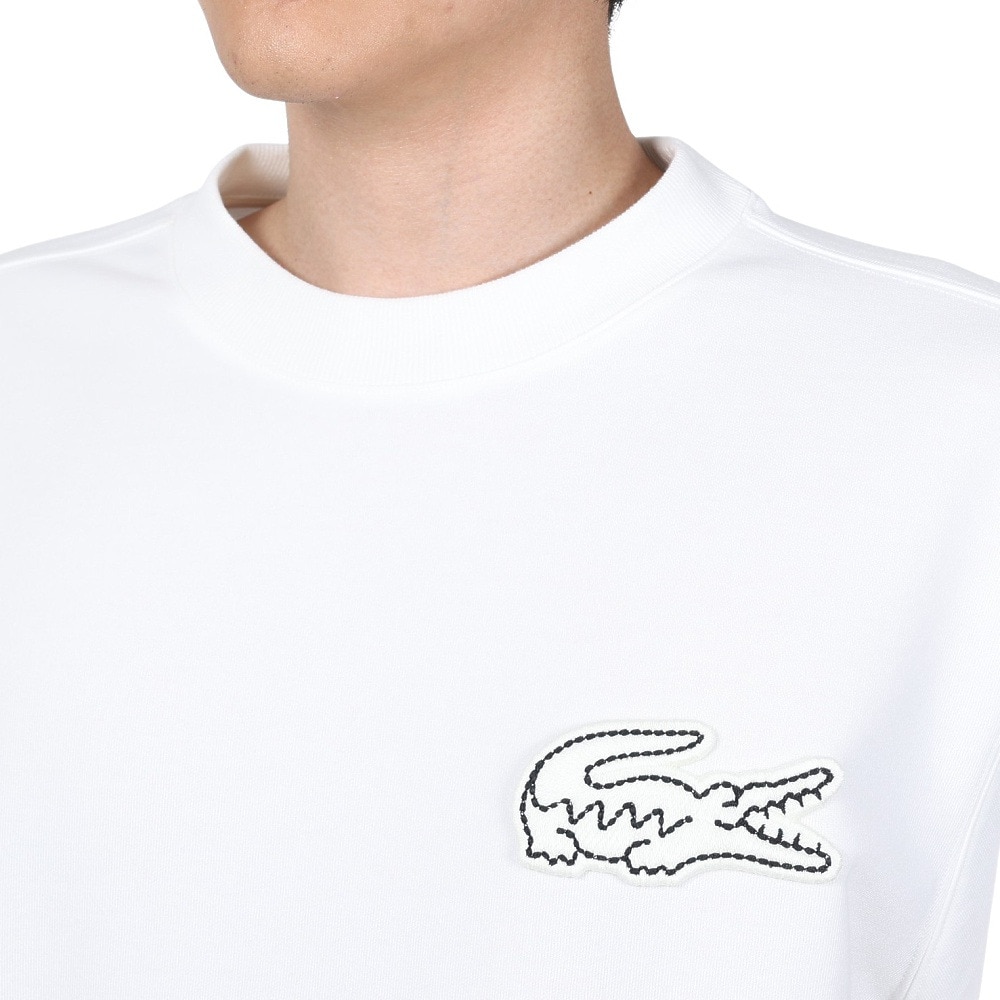 ラコステ（LACOSTE）（メンズ）半袖Tシャツ メンズ オーバーサイズクロックエンブレム SH058LJ-99-70V