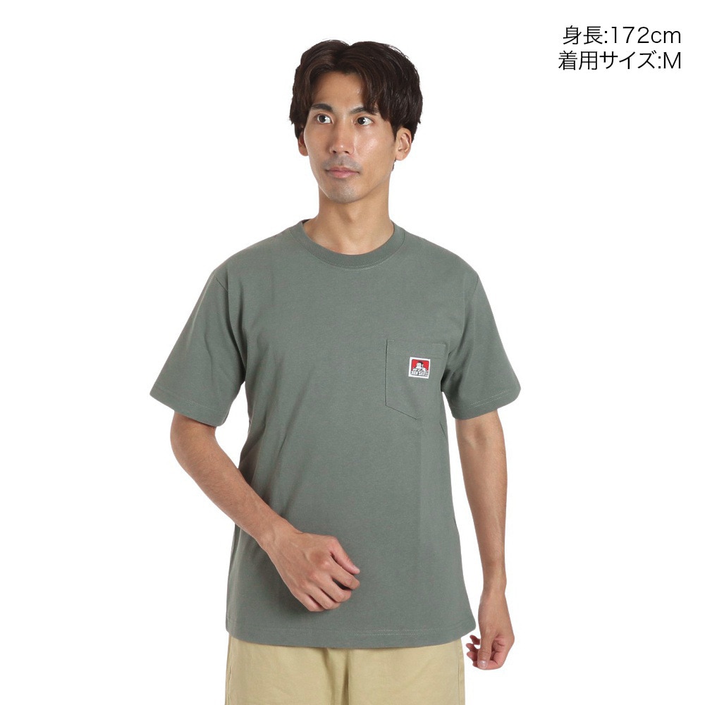ベンデイビス（BEN DAVIS）（メンズ）半袖シャツ メンズ BENピスポケットTシャツ 23580000-KHK