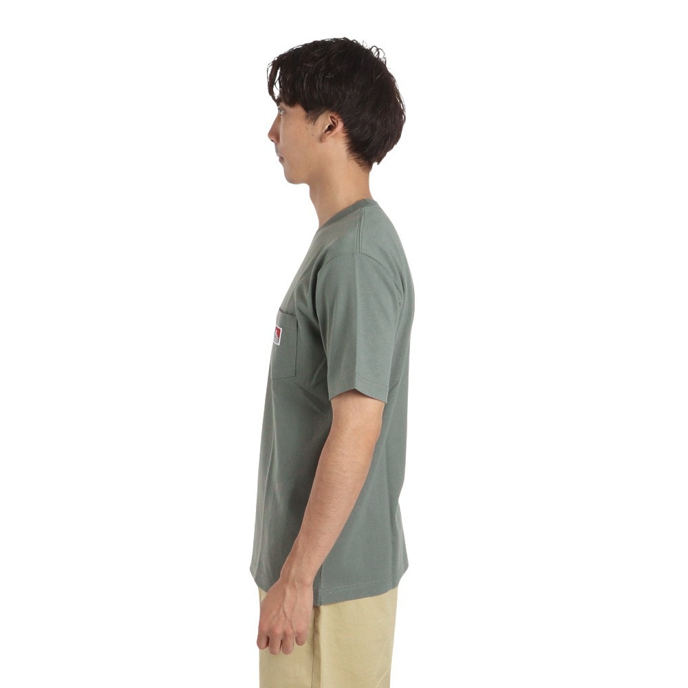 ベンデイビス（BEN DAVIS）（メンズ）半袖シャツ メンズ BENピスポケットTシャツ 23580000-KHK