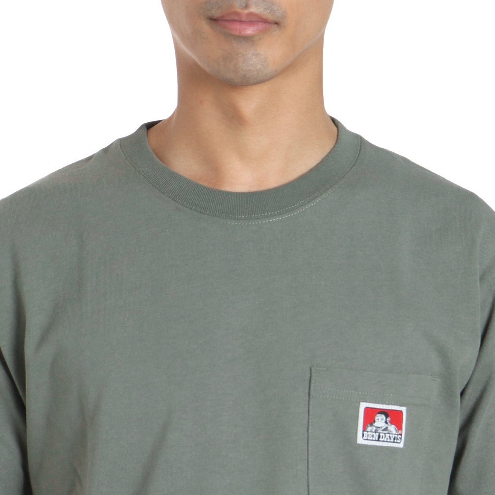 ベンデイビス（BEN DAVIS）（メンズ）半袖シャツ メンズ BENピスポケットTシャツ 23580000-KHK