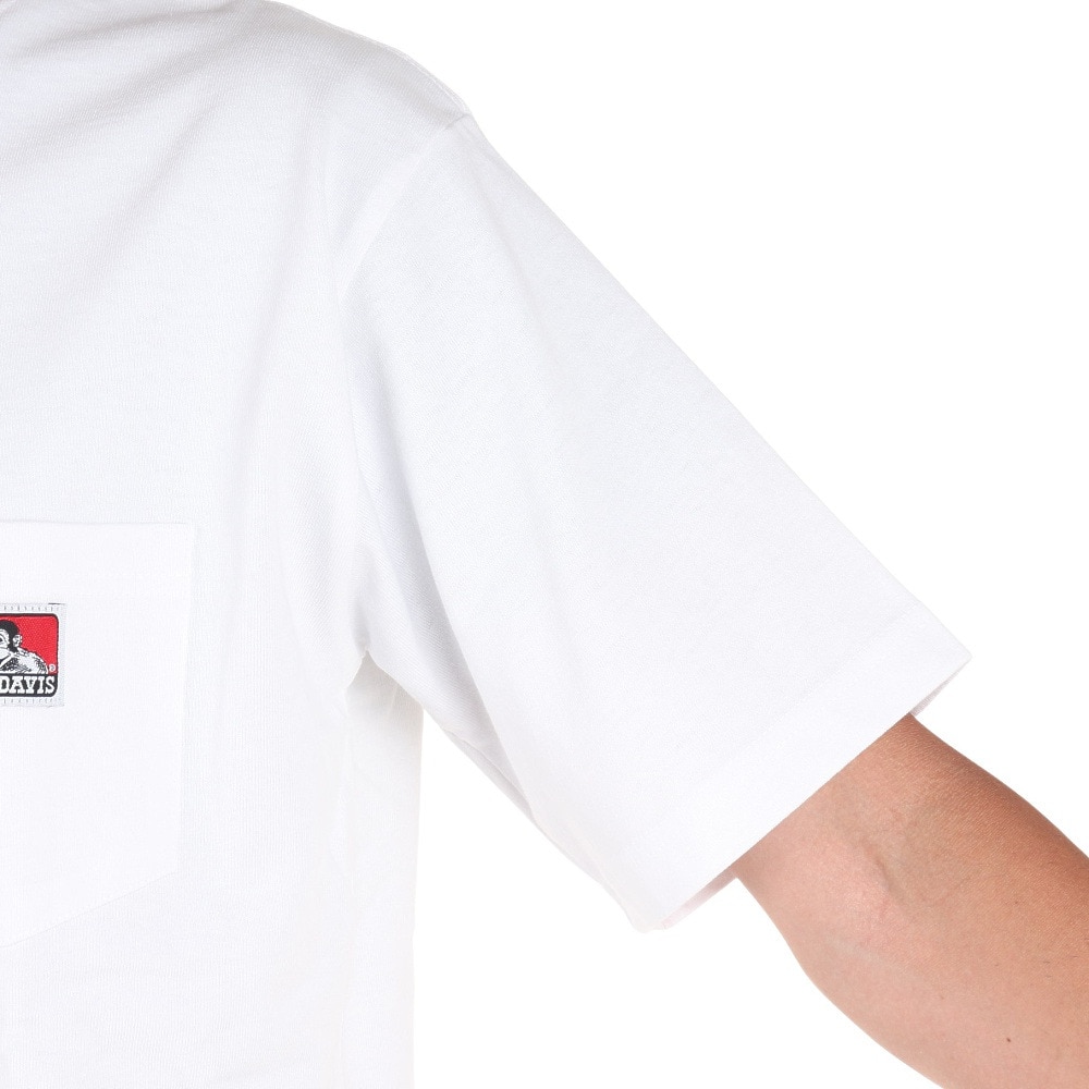 ベンデイビス（BEN DAVIS）（メンズ）半袖シャツ ピスポケットTシャツ 23580000-WHT