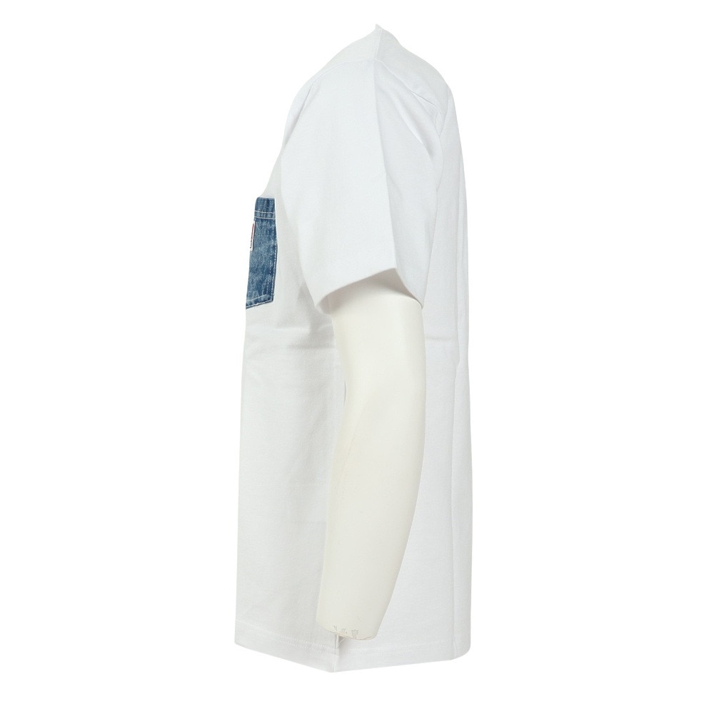 BEN DAVIS（メンズ）半袖シャツ メンズ デニムポケットTシャツ 23580002-WHT
