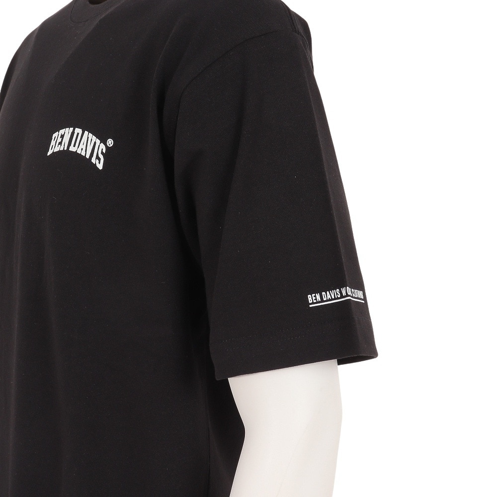 ベンデイビス（BEN DAVIS）（メンズ）半袖Tシャツ メンズ アイコンバックプリント 23580005-BLK