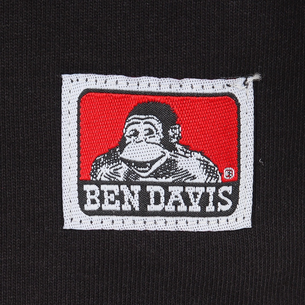 BEN DAVIS（メンズ）半袖Tシャツ メンズ アイコンバックプリント 23580005-BLK