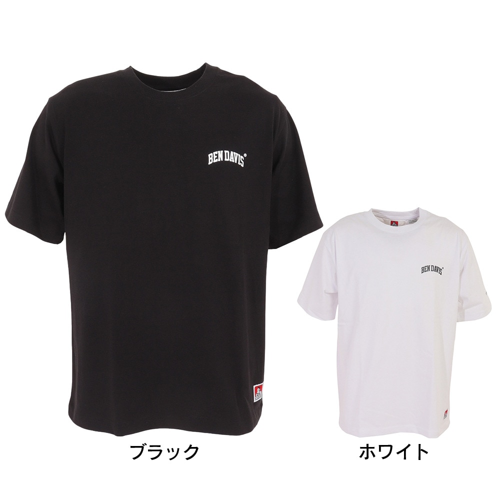 BEN DAVIS（メンズ）半袖Tシャツ メンズ アイコンバックプリント 23580005-BLK