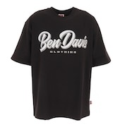 ベンデイビス（BEN DAVIS）（メンズ）半袖Tシャツ メンズ スクリプトパッチ 23580009-BLK