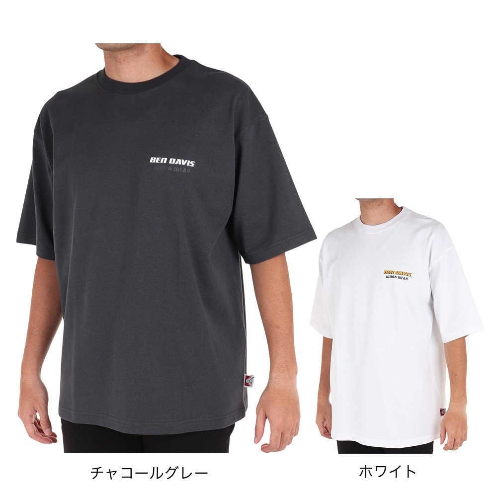 ベンデイビス（BEN DAVIS）（メンズ）半袖Tシャツ メンズ ツールフォト 23580023-WHT