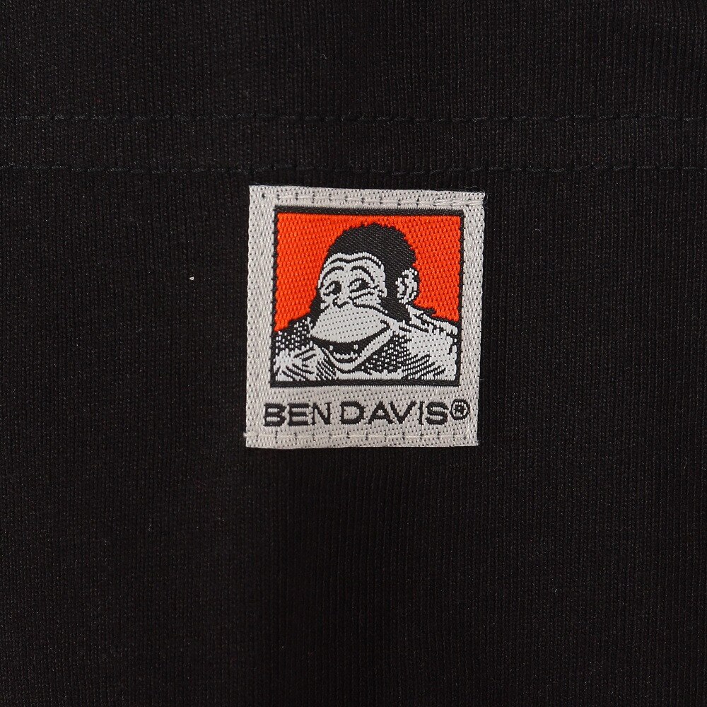 BEN DAVIS（メンズ）半袖Tシャツ メンズ ビッグシルエット ワンポイント 2580000-BLK23