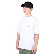 ベンデイビス（BEN DAVIS）（メンズ）半袖Tシャツ メンズ ビッグシルエット ワンポイント 2580000-WHT23 ホワイト