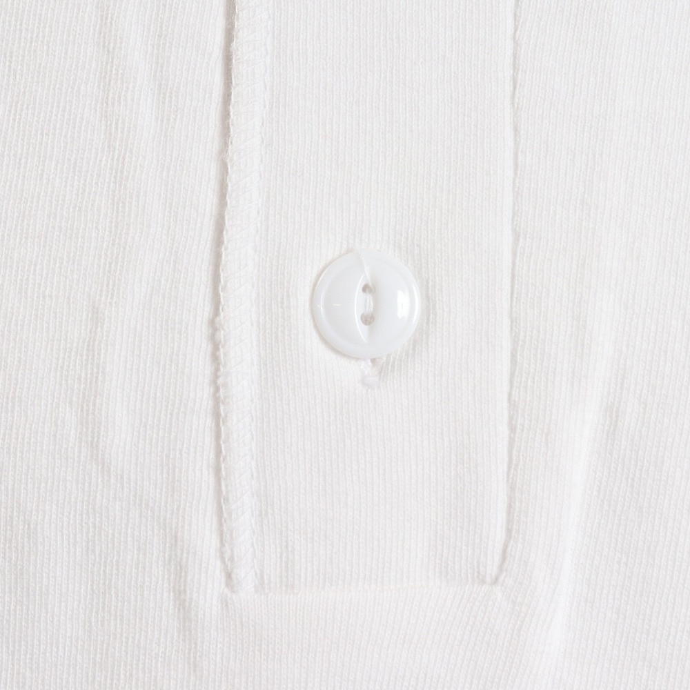 ヘルスニット（Healthknit）（メンズ）長袖Tシャツ メンズ 天竺 ヘンリーネック 906L WHT