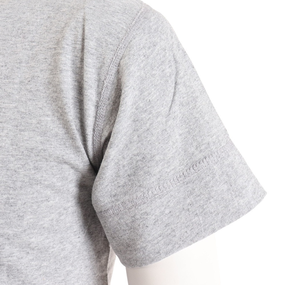 ヘルスニット（Healthknit）（メンズ）半袖Tシャツ メンズ 天竺 ヘンリーネック 906S HGRY