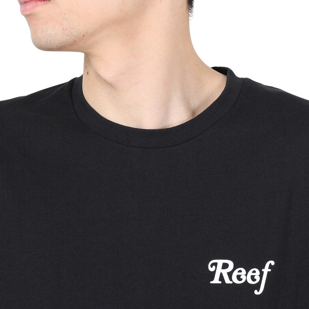 リーフ（REEF）（メンズ）半袖Tシャツ メンズ GOOD VIBES ONLY RFTEM2304-BLK
