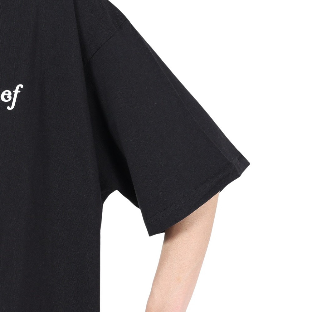 リーフ（REEF）（メンズ）半袖Tシャツ メンズ GOOD VIBES ONLY RFTEM2304-BLK