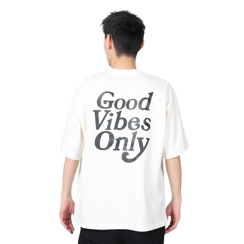リーフ（REEF）（メンズ）半袖Tシャツ メンズ GOOD VIBES ONLY RFTEM2304-O.WHT
