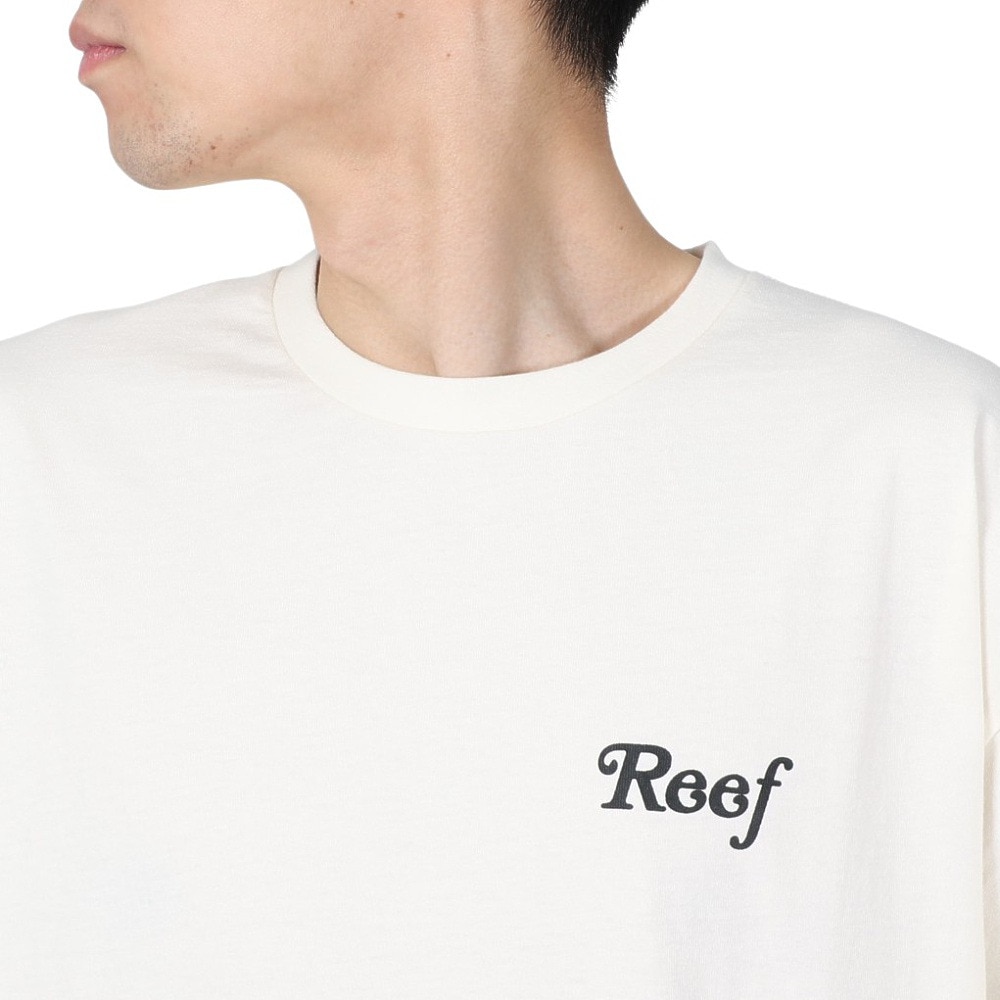 リーフ（REEF）（メンズ）半袖Tシャツ メンズ GOOD VIBES ONLY RFTEM2304-O.WHT