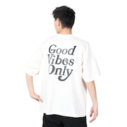 リーフ（REEF）（メンズ）半袖Tシャツ メンズ GOOD VIBES ONLY RFTEM2304-O.WHT