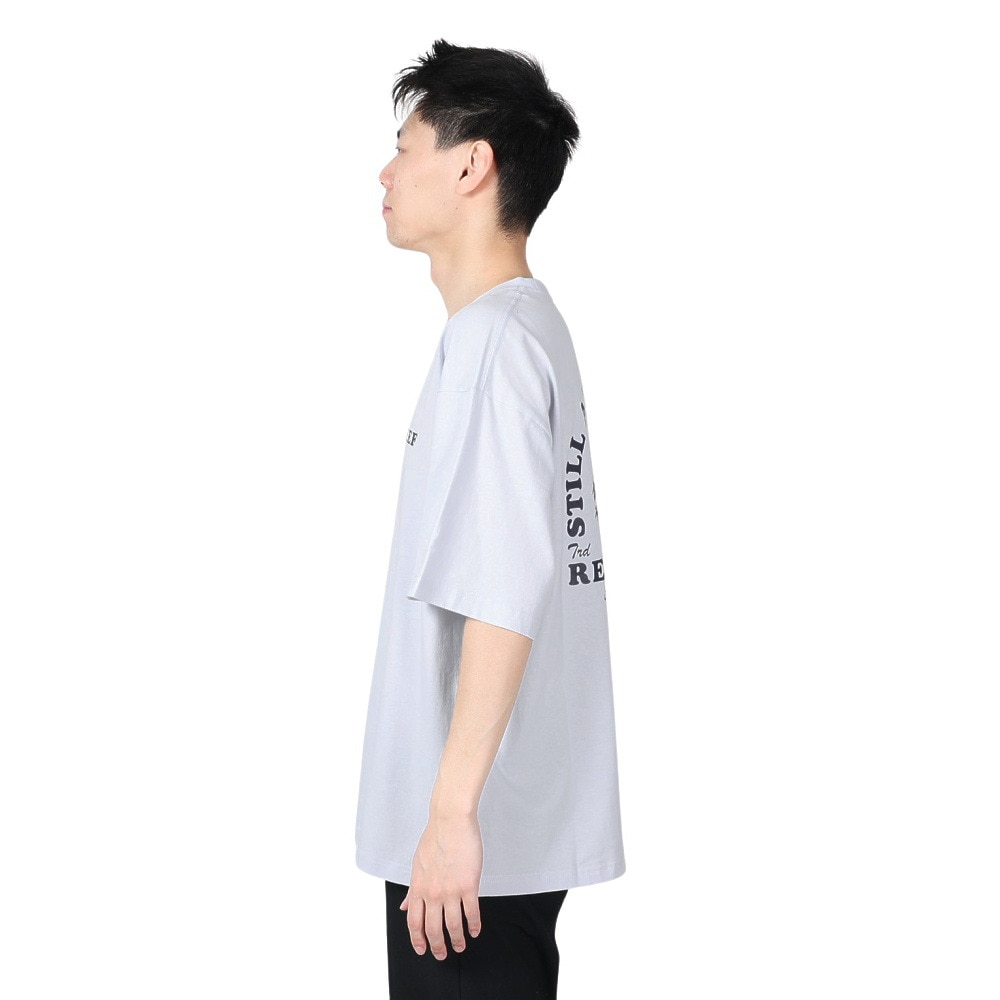 リーフ（REEF）（メンズ）半袖Tシャツ ライトブルー メンズ PINEAPPLE RFTEM2305-BLU 無地 ワンポイント