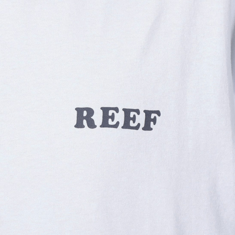 リーフ（REEF）（メンズ）半袖Tシャツ ライトブルー メンズ PINEAPPLE RFTEM2305-BLU 無地 ワンポイント