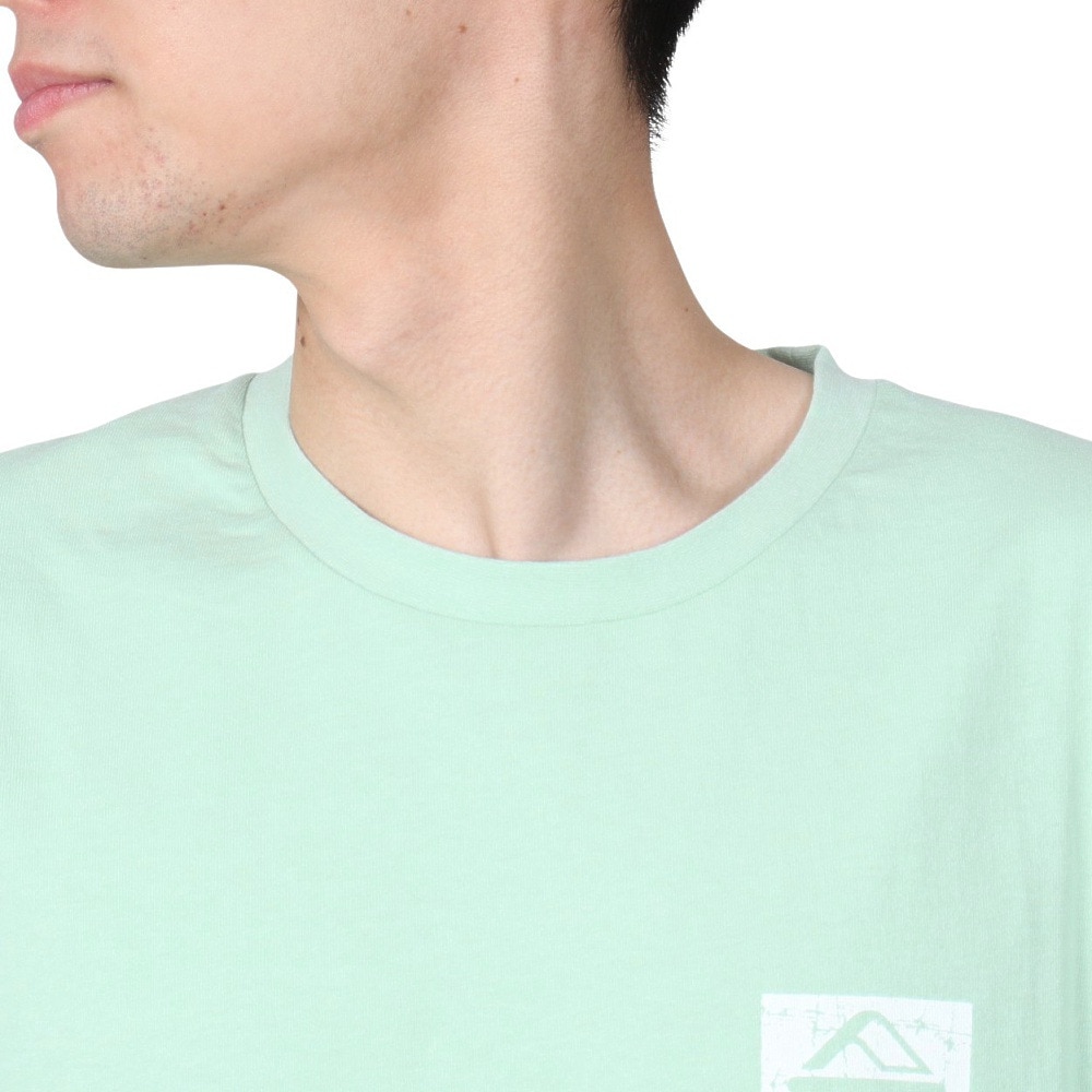 リーフ（REEF）（メンズ）半袖Tシャツ メンズ SQUARE LOGO RFTEM2306-GRN