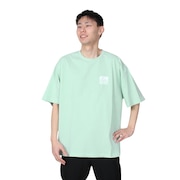 リーフ（REEF）（メンズ）半袖Tシャツ メンズ SQUARE LOGO RFTEM2306-GRN