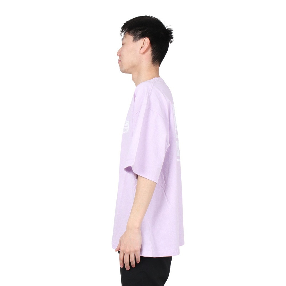 リーフ（REEF）（メンズ）半袖Tシャツ メンズ SQUARE LOGO RFTEM2306-PPL