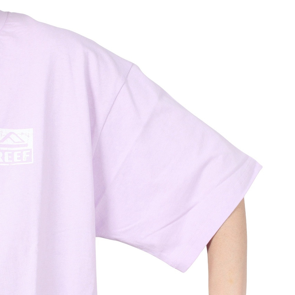 リーフ（REEF）（メンズ）半袖Tシャツ メンズ SQUARE LOGO RFTEM2306-PPL