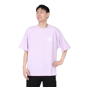 リーフ（REEF）（メンズ）半袖Tシャツ メンズ SQUARE LOGO RFTEM2306-PPL