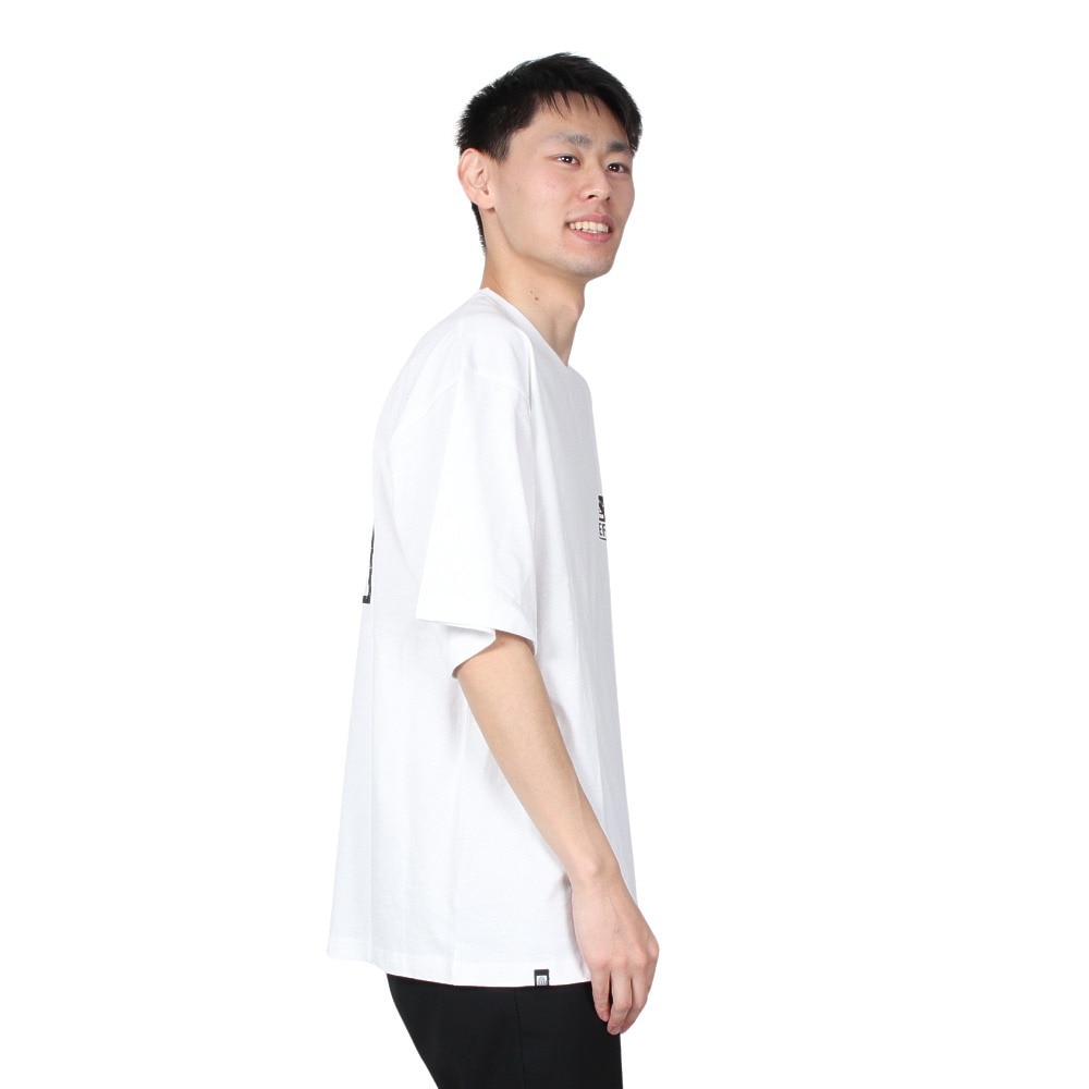 リーフ（REEF）（メンズ）半袖Tシャツ メンズ SQUARE LOGO RFTEM2306-WHT