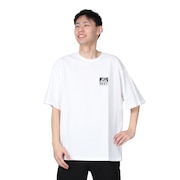 リーフ（REEF）（メンズ）半袖Tシャツ メンズ SQUARE LOGO RFTEM2306-WHT