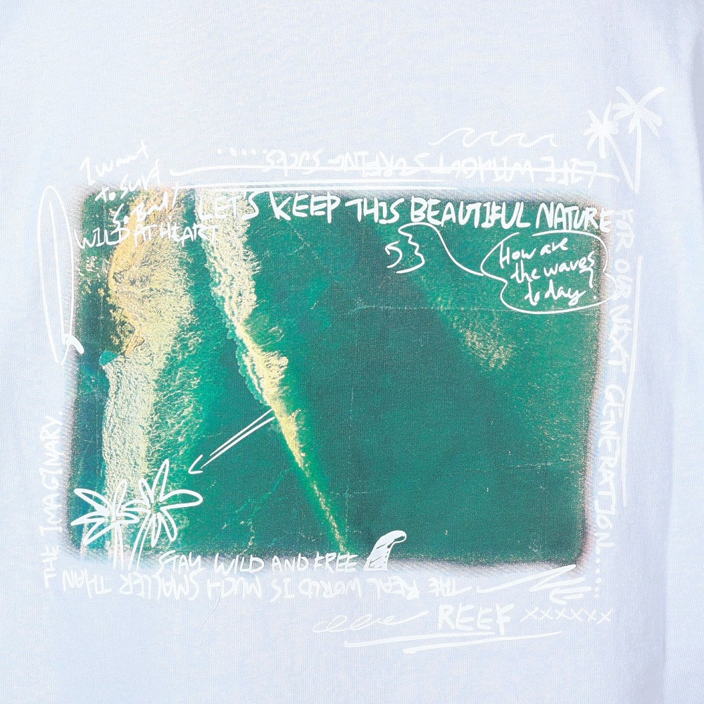リーフ（REEF）（メンズ）半袖Tシャツ メンズ VIBE PHOTO RFTEM2308-BLU