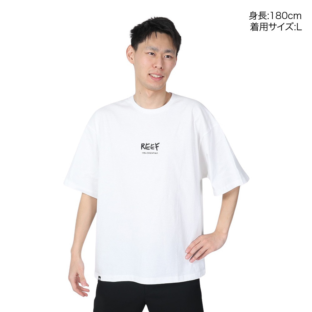 リーフ（REEF）（メンズ）半袖Tシャツ メンズ VIBE PHOTO RFTEM2308-WHT