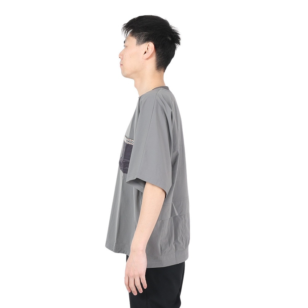 リーフ（REEF）（メンズ）半袖Tシャツ メンズ バックポケット ショートスリーブ RFTEM2309-C.GRY