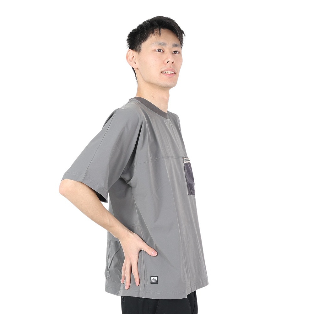 リーフ（REEF）（メンズ）半袖Tシャツ メンズ バックポケット ショートスリーブ RFTEM2309-C.GRY