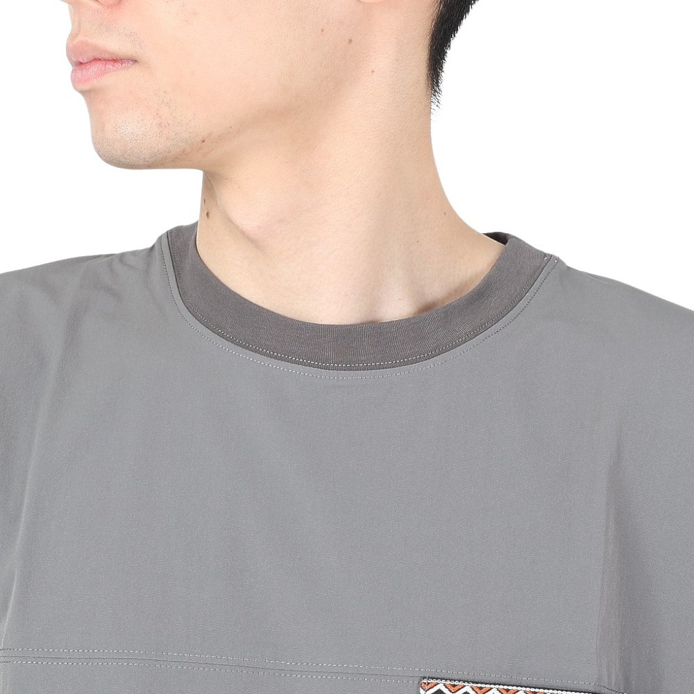 リーフ（REEF）（メンズ）半袖Tシャツ メンズ バックポケット ショートスリーブ RFTEM2309-C.GRY