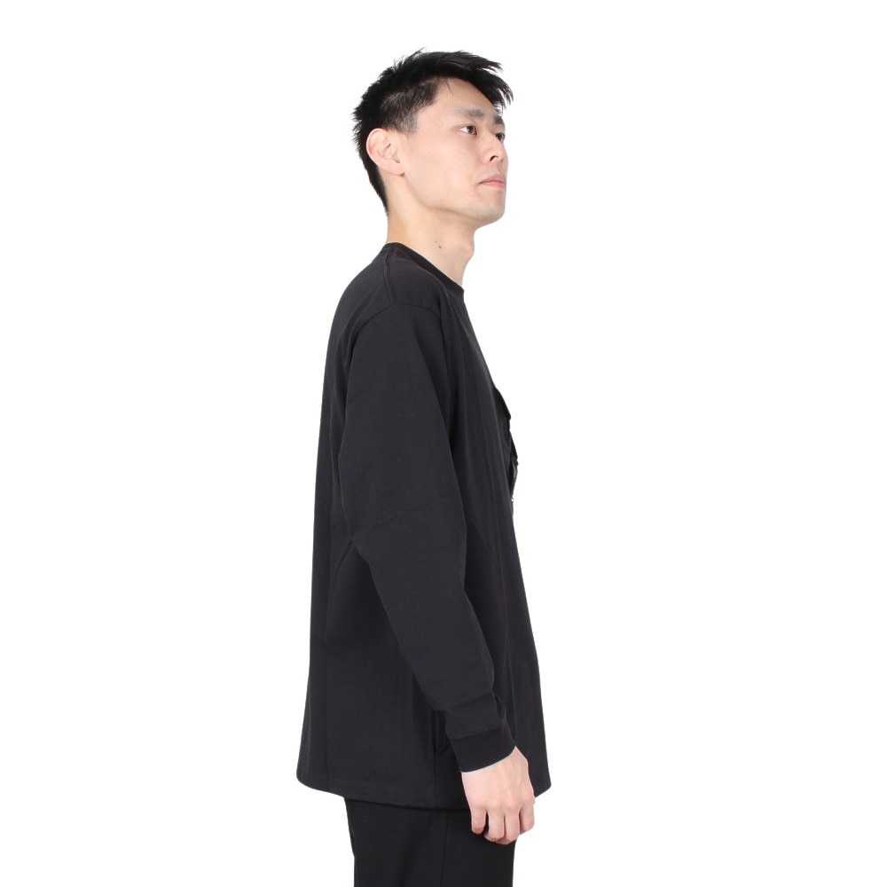 リーフ（REEF）（メンズ）長袖Tシャツ メンズ ポケット ロングスリーブ RFTEM2310-BLK