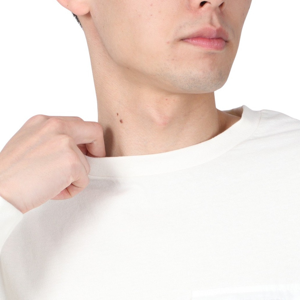 リーフ（REEF）（メンズ）長袖Tシャツ メンズ ポケット ロングスリーブ RFTEM2310-O.WHT