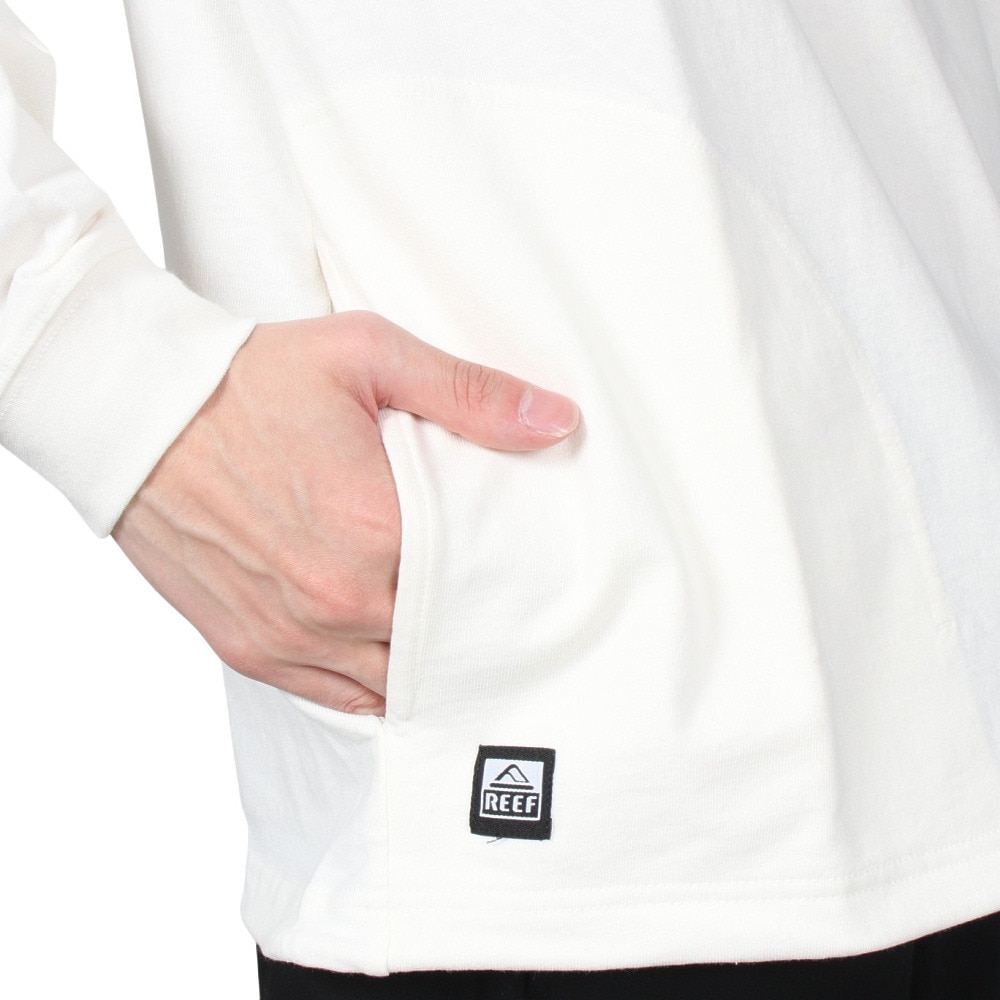 リーフ（REEF）（メンズ）長袖Tシャツ メンズ ポケット ロングスリーブ RFTEM2310-O.WHT