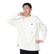 リーフ（REEF）（メンズ）長袖Tシャツ メンズ ポケット ロングスリーブ RFTEM2310-O.WHT