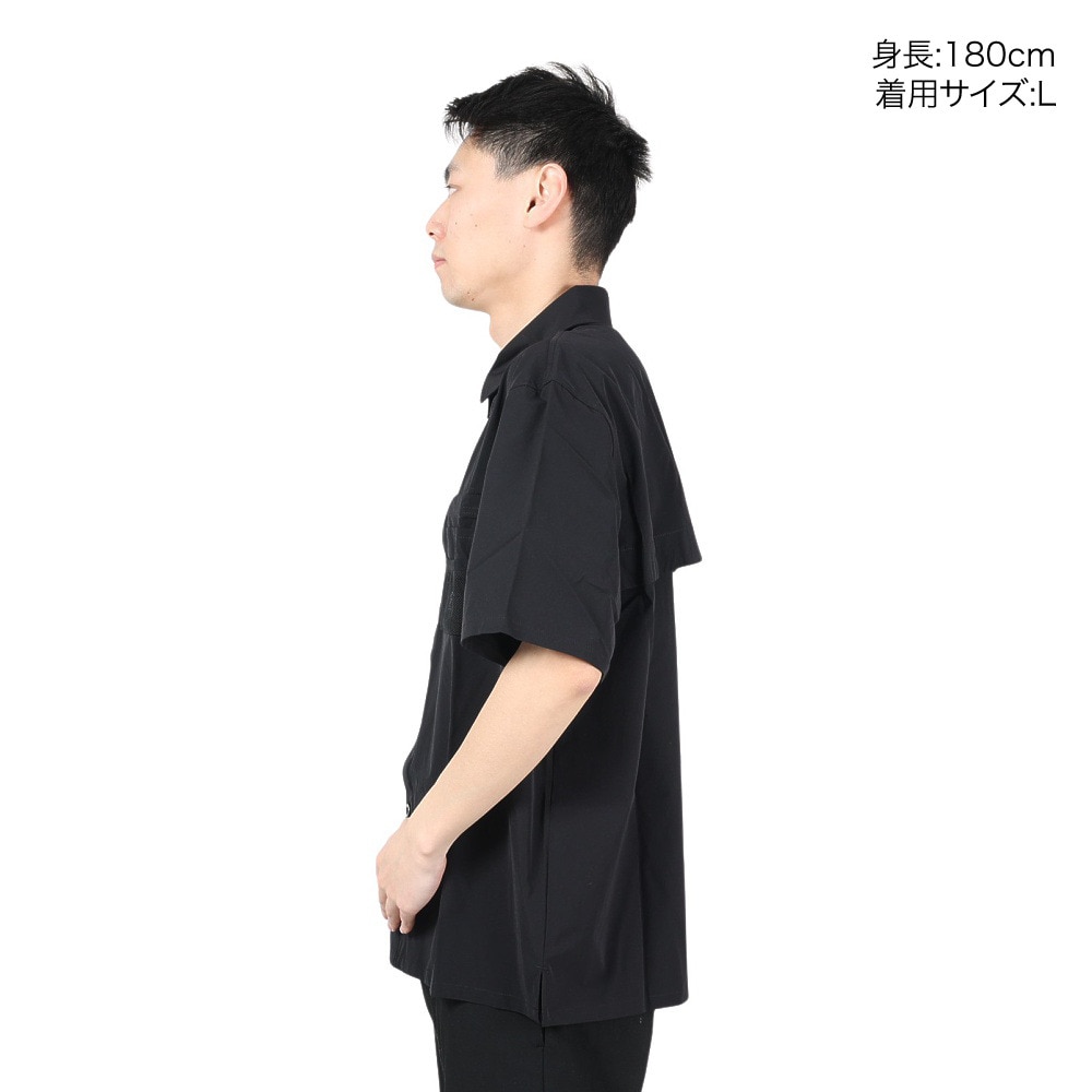 リーフ（REEF）（メンズ）半袖シャツ メンズ ポケット BAJA COLAR RFWSM2301-BLK