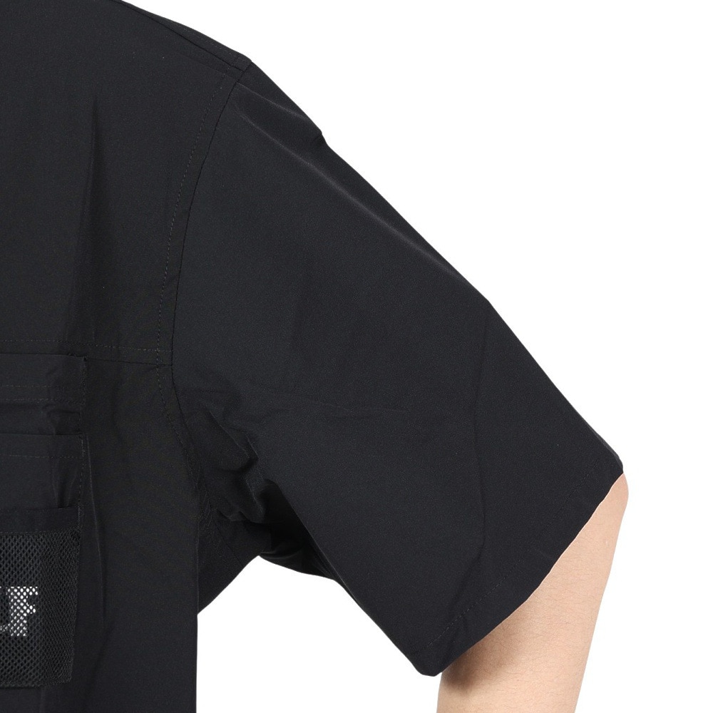 リーフ（REEF）（メンズ）半袖シャツ メンズ ポケット BAJA COLAR RFWSM2301-BLK