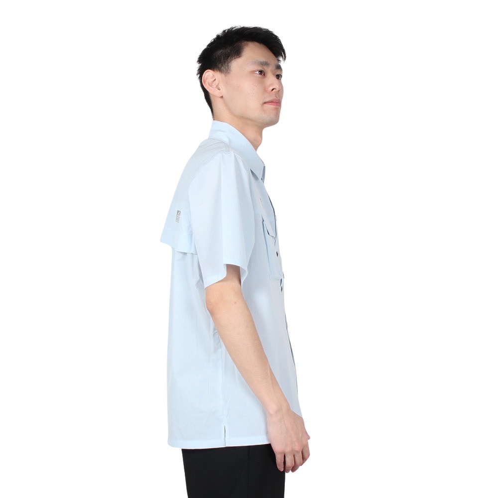 リーフ（REEF）（メンズ）半袖シャツ メンズ BAJA COLAR RFWSM2301-S.BLU