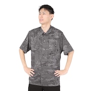 (メンズ)半袖シャツ メンズ PALM COLAR RFWSM2303-BLK
