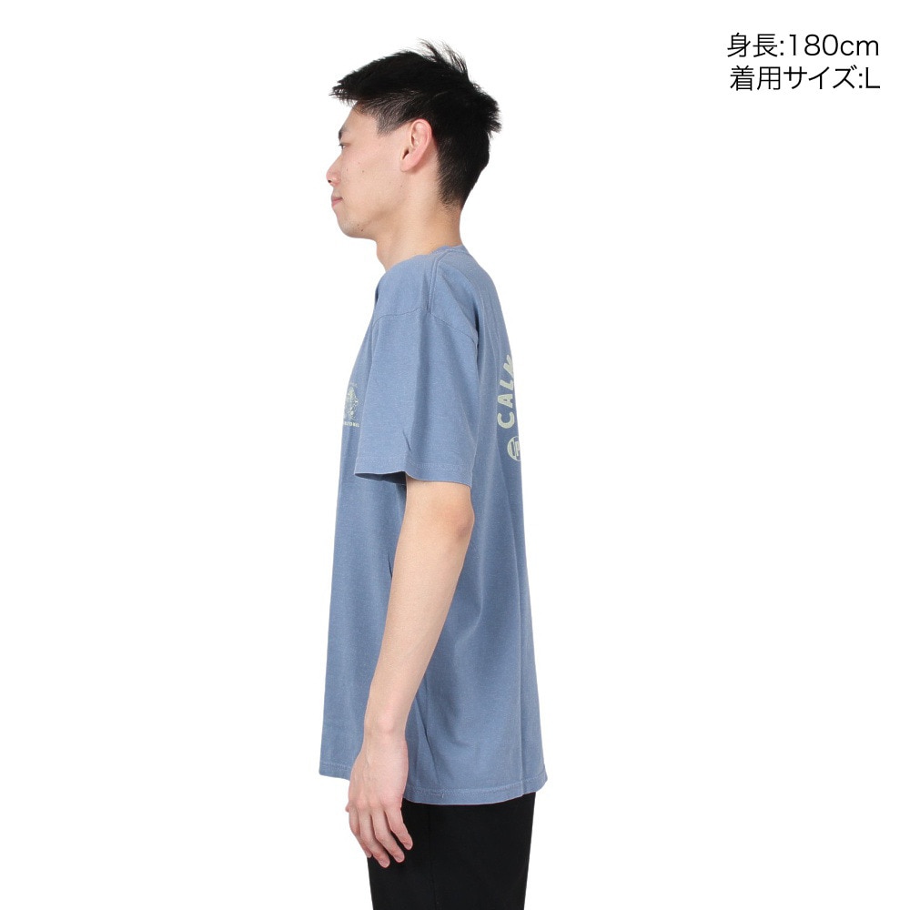 IPD（IPD）（メンズ）半袖Tシャツ メンズ CALM IN THE CHAOS IPDSS005CC-D.BLU