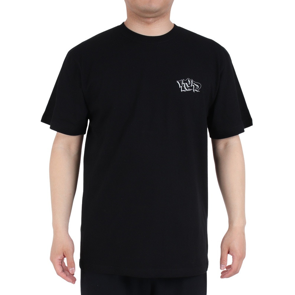 IPD（IPD）（メンズ）FLARE 半袖Tシャツ IPDSS005FL-BLK