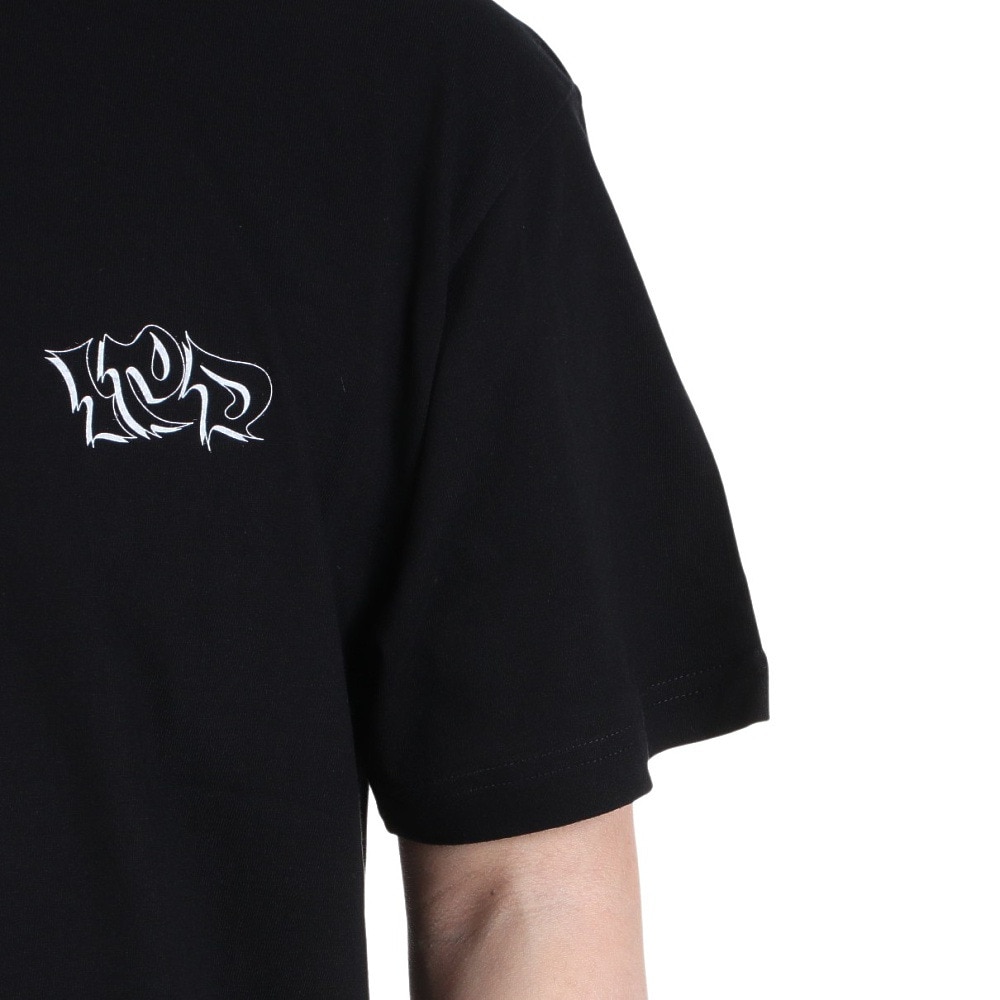 IPD（IPD）（メンズ）FLARE 半袖Tシャツ IPDSS005FL-BLK