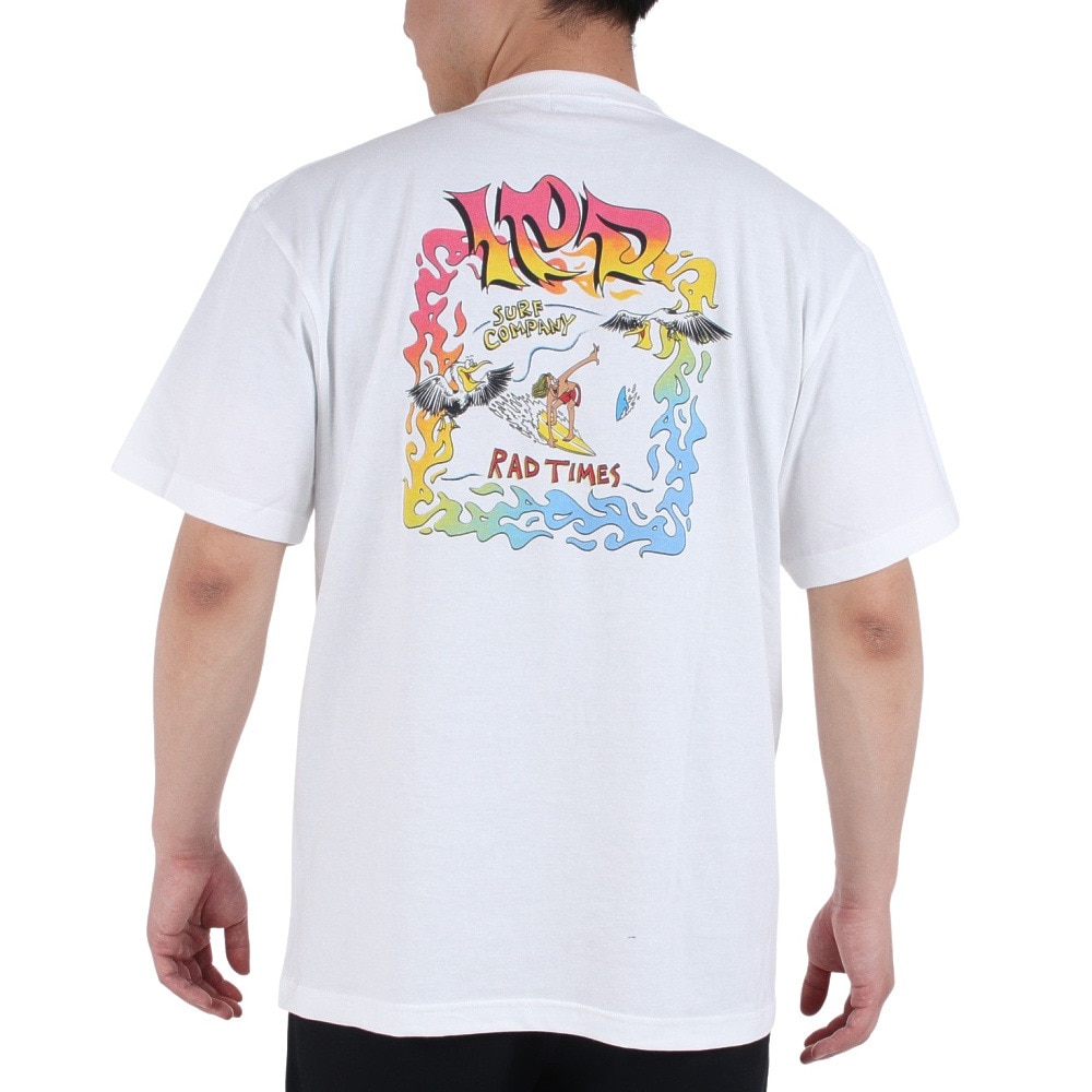 IPD（IPD）（メンズ）FLARE 半袖Tシャツ IPDSS005FL-WHT